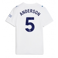 Manchester City Elliot Anderson #5 Tredje Tröja Dam 2026-27 Kortärmad